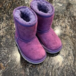 UGG Kids Purple Boots